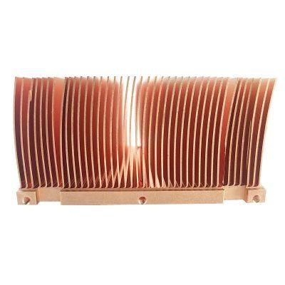 Manufacturer of Skived Fin Heat Sink for Inverter and Charging Pile and Svg and Apf and Power and Welding Equipment