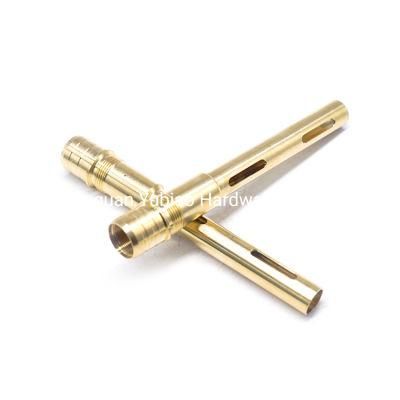 Customized CNC Turning Metal Part Brass Pen Parts