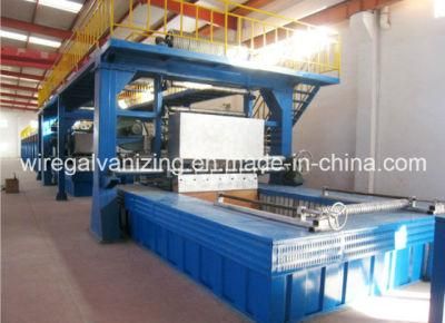 Steel Wire Galfan Hot DIP Galvanizing Production Line