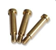 Precision Brass Bolt Nuts CNC Machined Auto Machining Parts