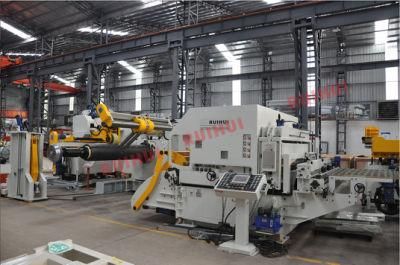 Ruihui Press Room Automation Coil Line Systems 3-in-1 Servo Feeder, Straightener and Uncoiler (MAC4-2000H)