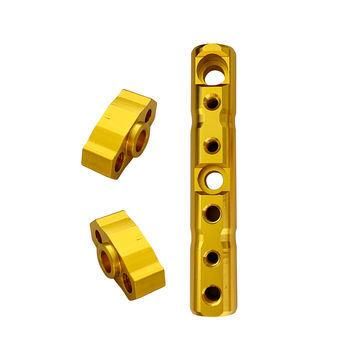 OEM Precision CNC Machining Parts Together with Color Anodized