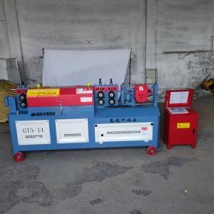 Gt4-14 High Speed Rebar Straightener Cutter Machine Price Rebar Straightening and Cutting Machine for Sale