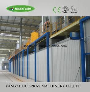 Industrial Powder Coating System with Curing Oven