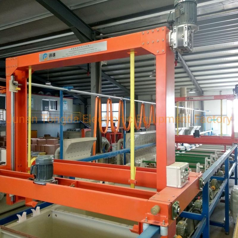 Linyi Tongda Nickel Zinc Copper Electroplating Machine Barrel Plating Equipment