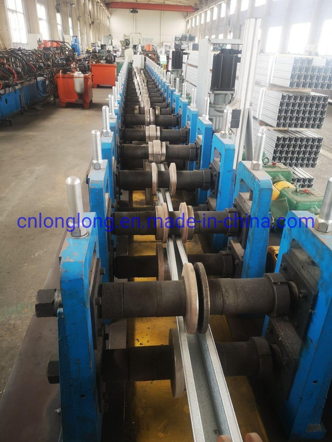 PV Steel Purlin C/U/Custom Profile/Steel Channel Roll Forming Machine for Solar Mounting Brackets Roll Former Factory