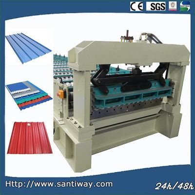 China Factory Trapezoid Roofing Cold Roll Forming Machine