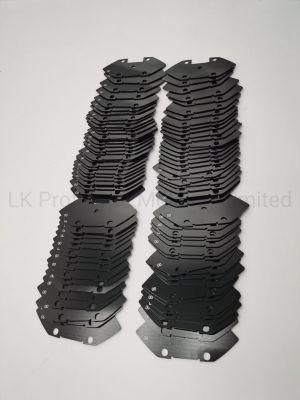 Custom Auto Metal, Sheet Metal Black ABS CNC Machining Parts