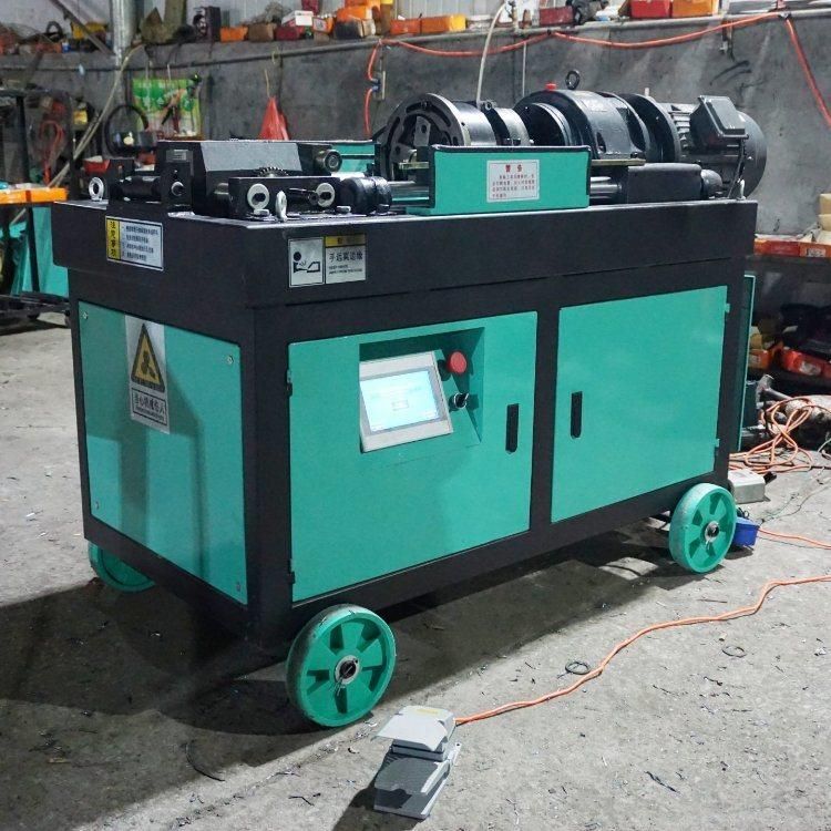 Automatic Rebar Threading Machine with Digital Panel for Sale