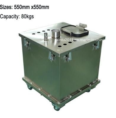 Square Centralized Powder Feed Hopper for Automatic Powder Coating Line
