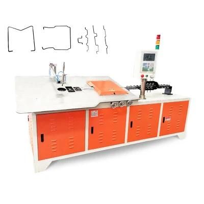 2-6mm CNC Automatic Stainless Steel Wire 2D Bender 2D Wire Bending Machine