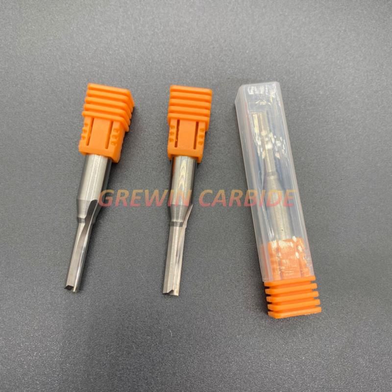 Gw Carbide - Two Flutes Straight Router Bits for Wood CNC Straight Engraving Cutters Carbide Endmills Tools