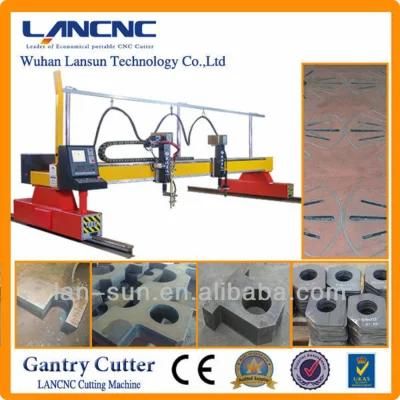Gantry Type CNC Thick Metal Sheet Plasma/Flame Cutter