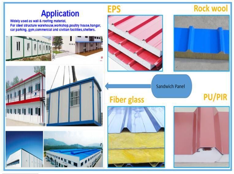 Sandwich Panel Production Line EPS Sandwich Panel Making Machine Production Line