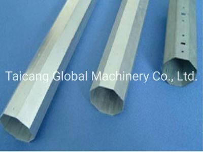 Galvanized Steel Octagonal Pipe High Speed Roll Forming Machine