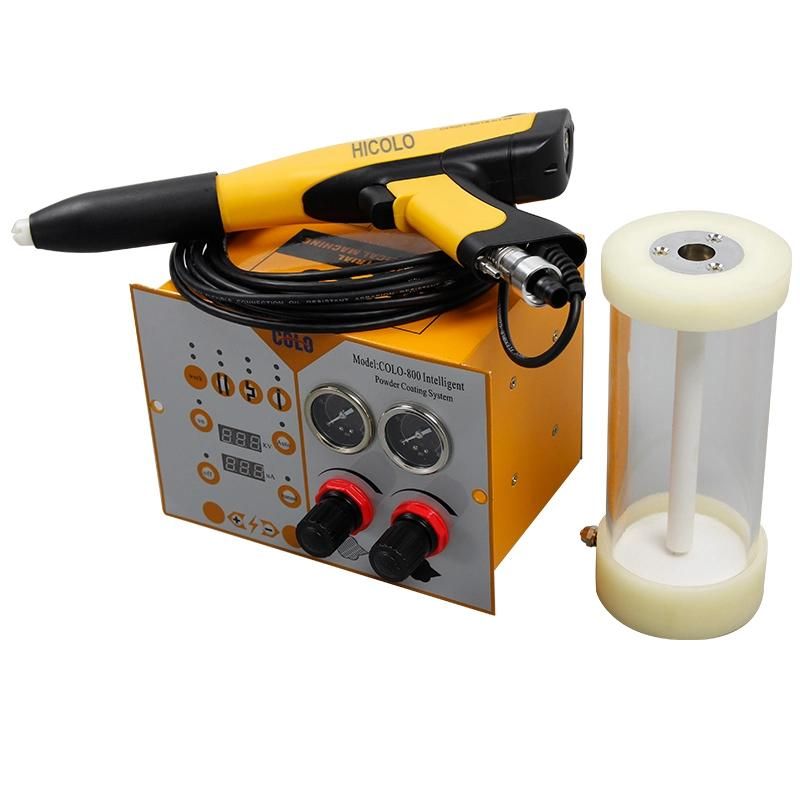Electrostatic Powder Coat Spray Gun with Small Cup (Pistola de Pintura Electrostatica)