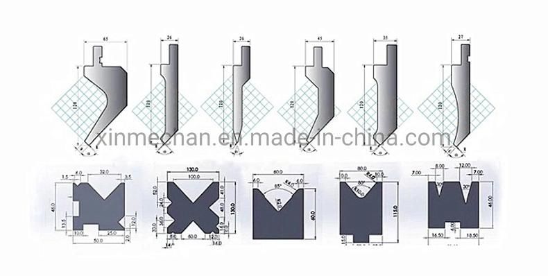 Amada Type Big Goose Neck up Punch for Press Brake Machine Sheet Metal Works