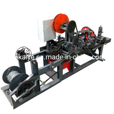 Automatic Single Strand Wire Twisted Barbed Wire Making Machine