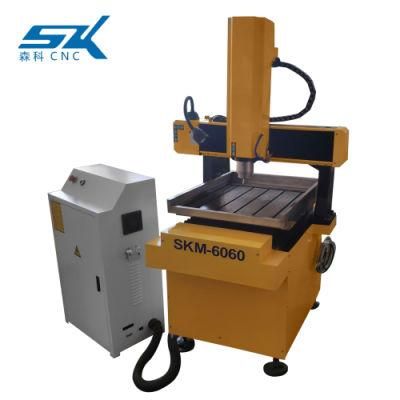 Skm6060 Cutter Brass Iron Stainless steel Milling Metal Engraving Machine