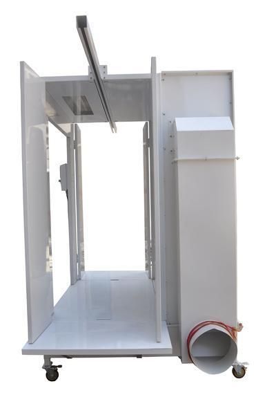 Pass Through Powder Coating Spray Booth