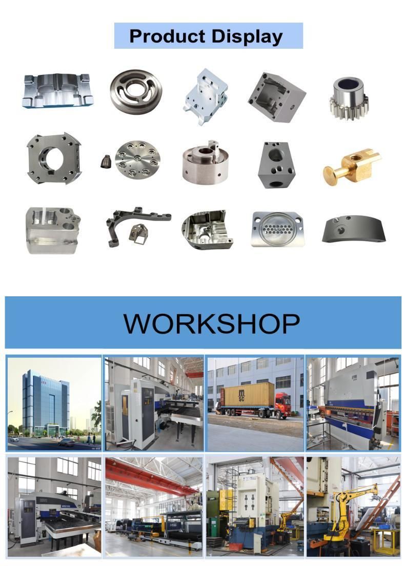 High Precision Machined Aluminum Stainless Steel Brass Milling Parts