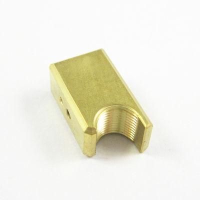 OEM CNC Center Brass Milling Machining Parts Mechanical CNC Milled Brass Part