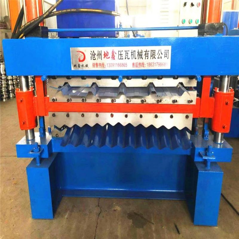 Double Layer Ibr Tile Forming Machine Roof Tile Roll Forming Machine