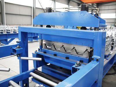 High Speed PPGI Aluminum and Galvanized Roofing Deck Sheet Roll Former Floor Decking Sheet Roll Forming Machine