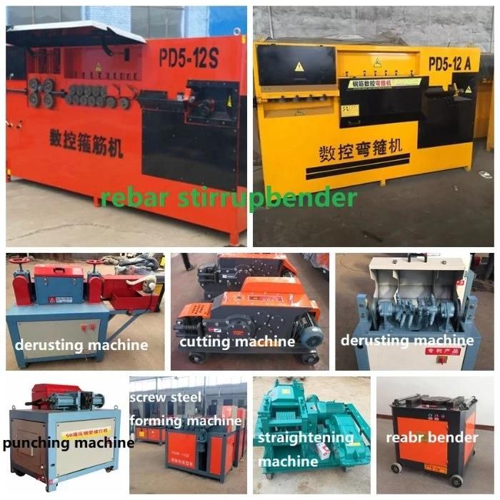 Hydraulic Rebar Coli Rod Straightening and Cutting Machine for Steel Coil