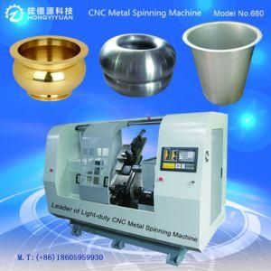 CNC Automatic Metal Spinning Machine for Wine Ice Bucket (680B-25)