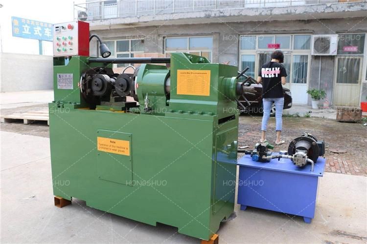 Hydraulic Steel Rebar Ribbed Peeling Thread Rolling Machine for Civil Construction and Building