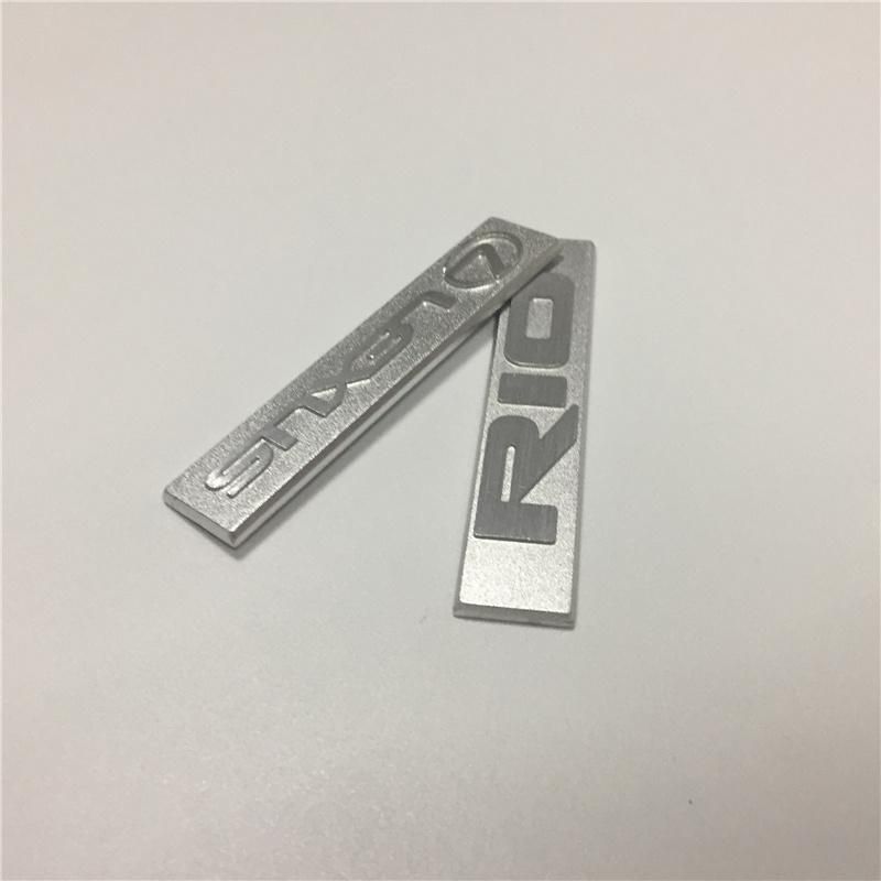 OEM Turning Milling CNC Machining Aluminum Parts Brand Name Nameplate