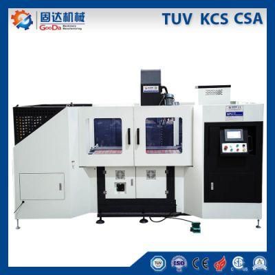 CNC Multiple Chmafering C1, C2, C3, C4 Three Edges at One Time Full Automatic Trinity Ganged Chamfering Machine Djx3-1000X300