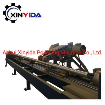 Dusty Collector Equipped Pipe Outer Polishing Machine with Stayable Operating