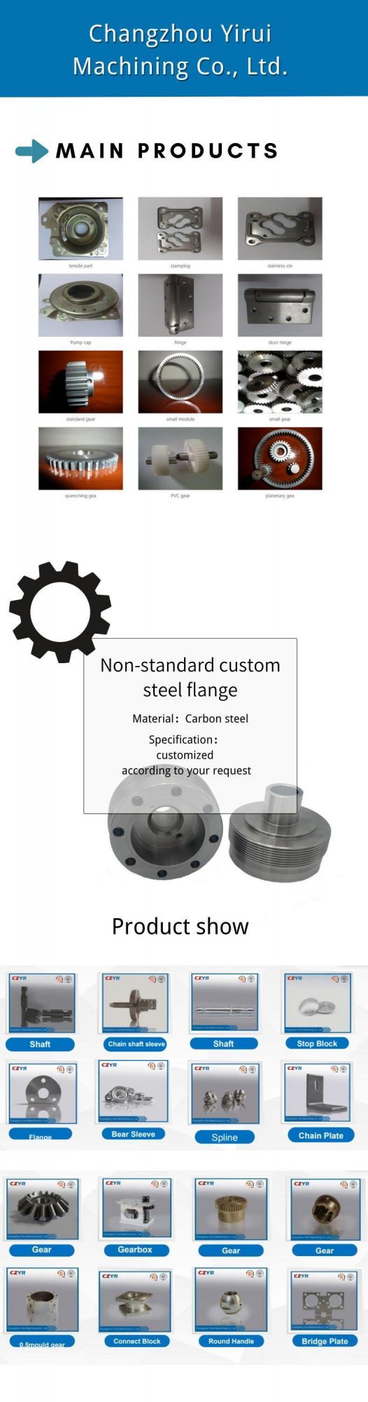 Flange Used for Customized Flange Plates of Various Specifications