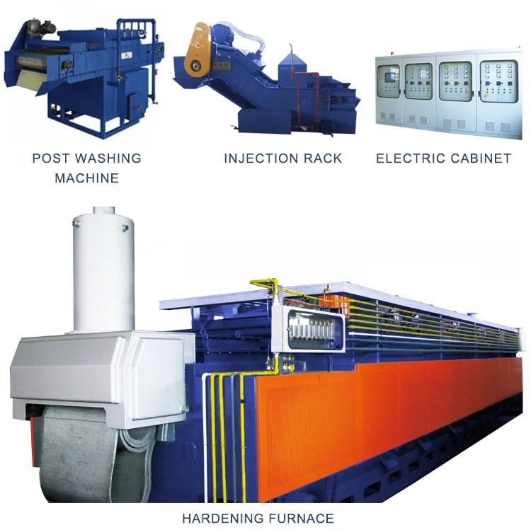 Continuous Conveyor Industrial Gas Controlled Mesh Belt Furnace/Heat Treatment Furnace