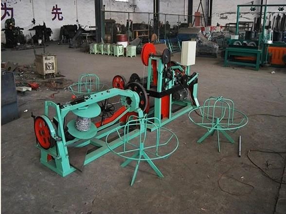 High Production Automatic Double Twist Barbed Wire Mesh Making Machine