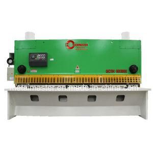 QC11k Ce Standard Estun E21 System Aluminum CNC Guillotine Shearing Machine