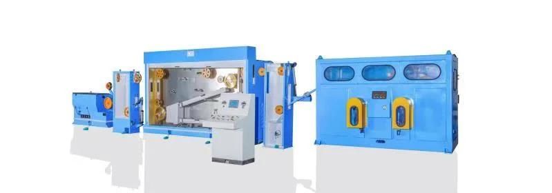 Middle Carbon Copper and Cable Steel Wire Continuous Straight Line Dry Type Wire Drawing Machine