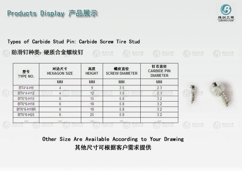 Cemented Carbide Stud Pins