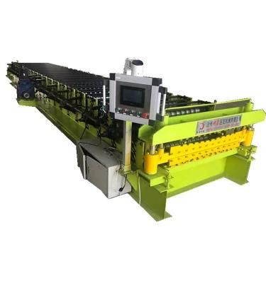 Dx High Quality Steel Tile Double Layer Roll Forming Machine