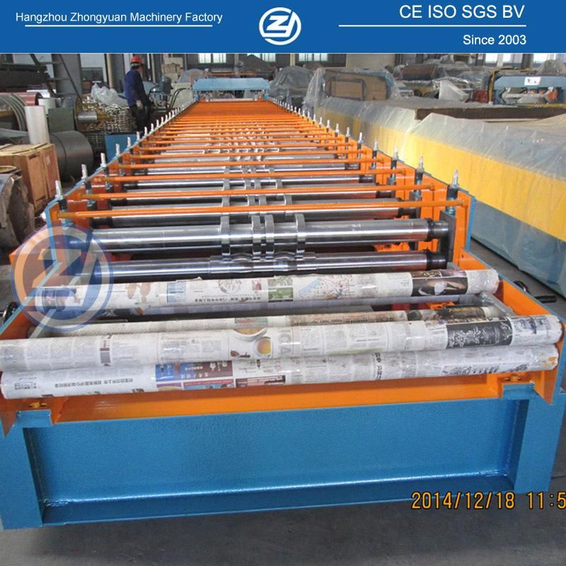 Colored Steel Wall Roof Panel Metal Roofing Aluminum Corrugated Steel Sheet Making Cold Roll Forming Machine Factory Price with ISO9001/Ce/SGS/Soncap
