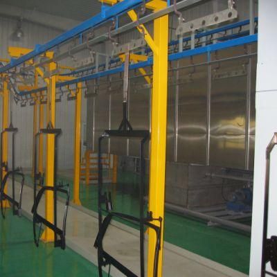 Automatic Liquid/Powder Coating Paint Production Line for Fence with Ce
