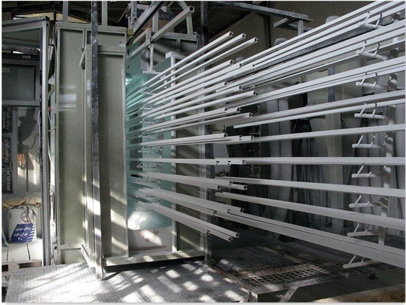 Metal Powder Coating Line for Wardrobe