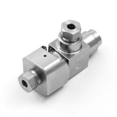 Waterjet Machine Spare Parts AC Swivel Assembly 55K 1/4&quot; 90 Degree Single Axis Swivel Assembly Hr11132