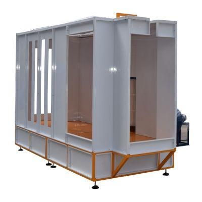 Automatic / Manual Powder Coating Spray Paint Booth for Metal LPG Tank Surface Finishing