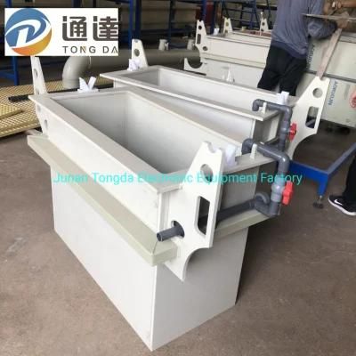 Copper Electroplating Machine Chemicals Zinc Electroplating Tank Copper Plating Tank