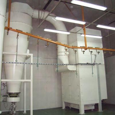 Hot Selling Industry Powder Painting Booth with Conveyor