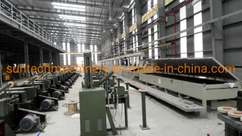 High Speed Single CO2 Welding Cable Wire Drawing Machine Production Line