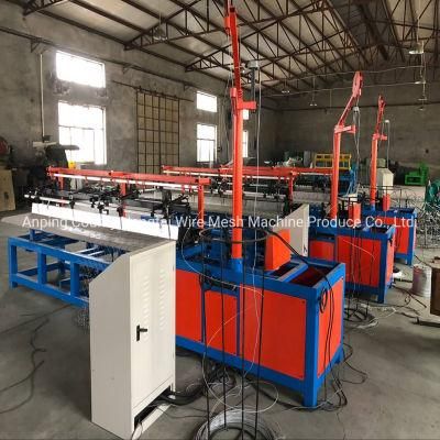 Security Fence Mesh Knitting Machine/ Chain Link Fence Machine Automatically